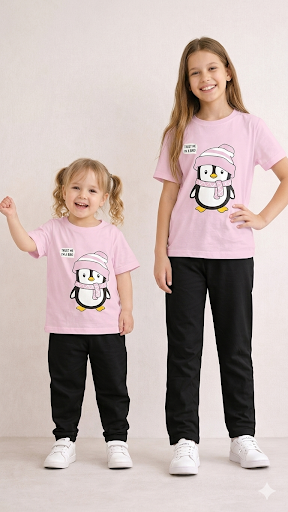 PINK PENGUIN GIRLS-SUMMER TRACKSUIT