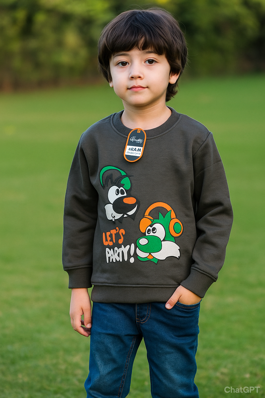 DARK PARTY SWEAT SHIRT-WINTER