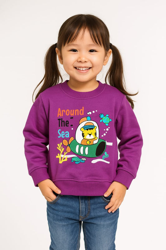PURPLE SEA SWEAT SHIRT-WINTER