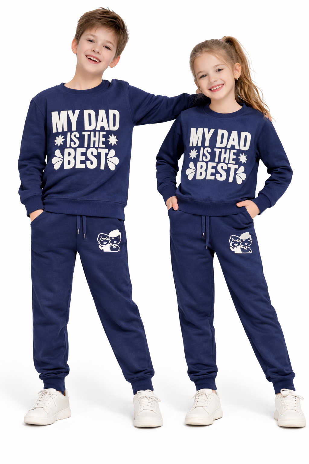 NAVY MY DAD UNISEX  WINTER-TRACKSUIT